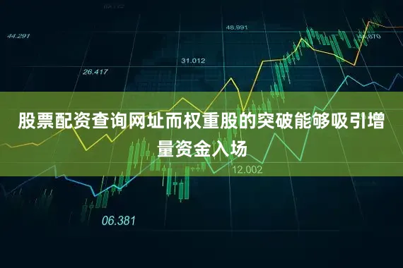 股票配资查询网址而权重股的突破能够吸引增量资金入场